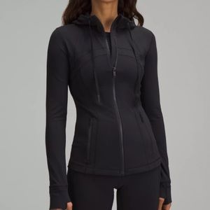 Lululemon Black Hooded Define Full Zip Jacket | Size 4 - KN